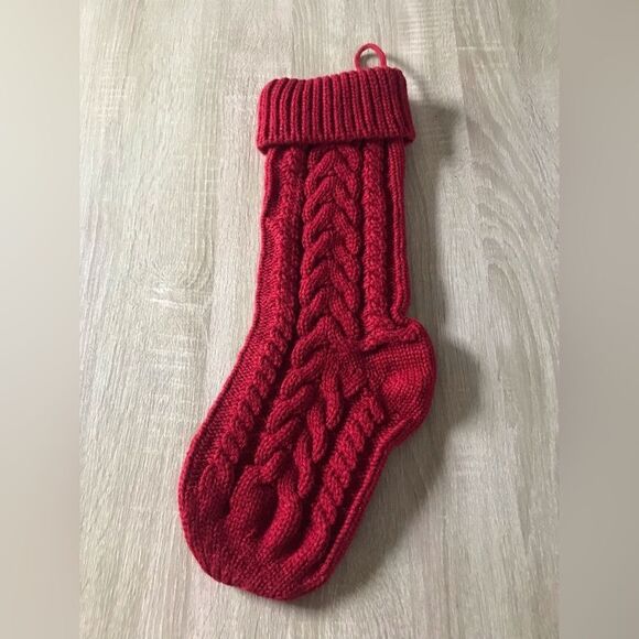 NWOT … MERIWOODS “Red” Knitted Stocking - Picture 1 of 4